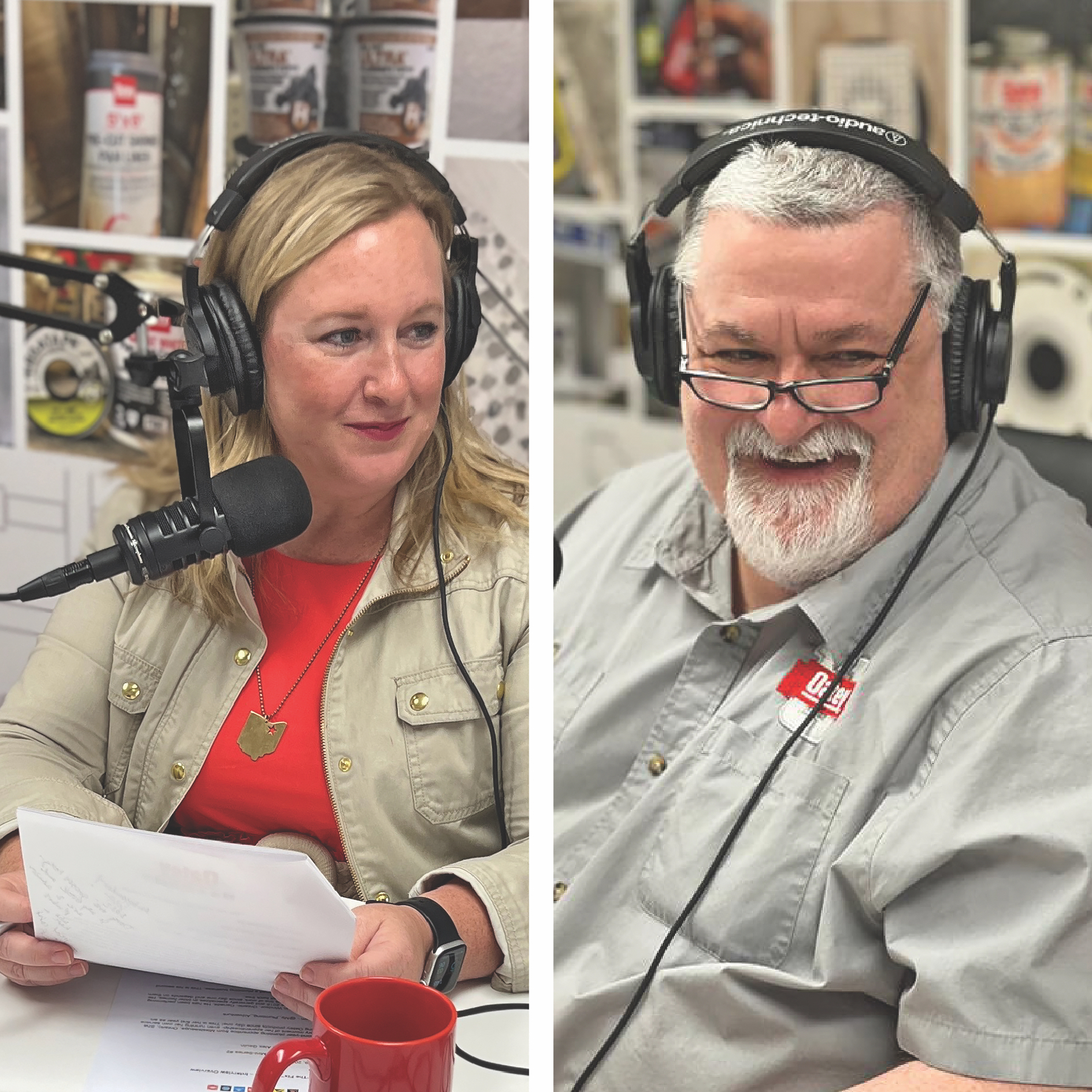Oatey's Katherine Lehtinen and Doug Buchan host "The Fix" podcast.